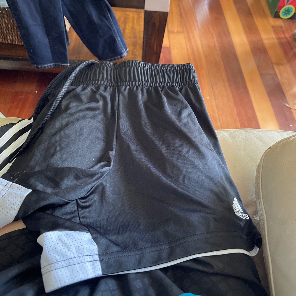 Adidas soccer or sports shorts